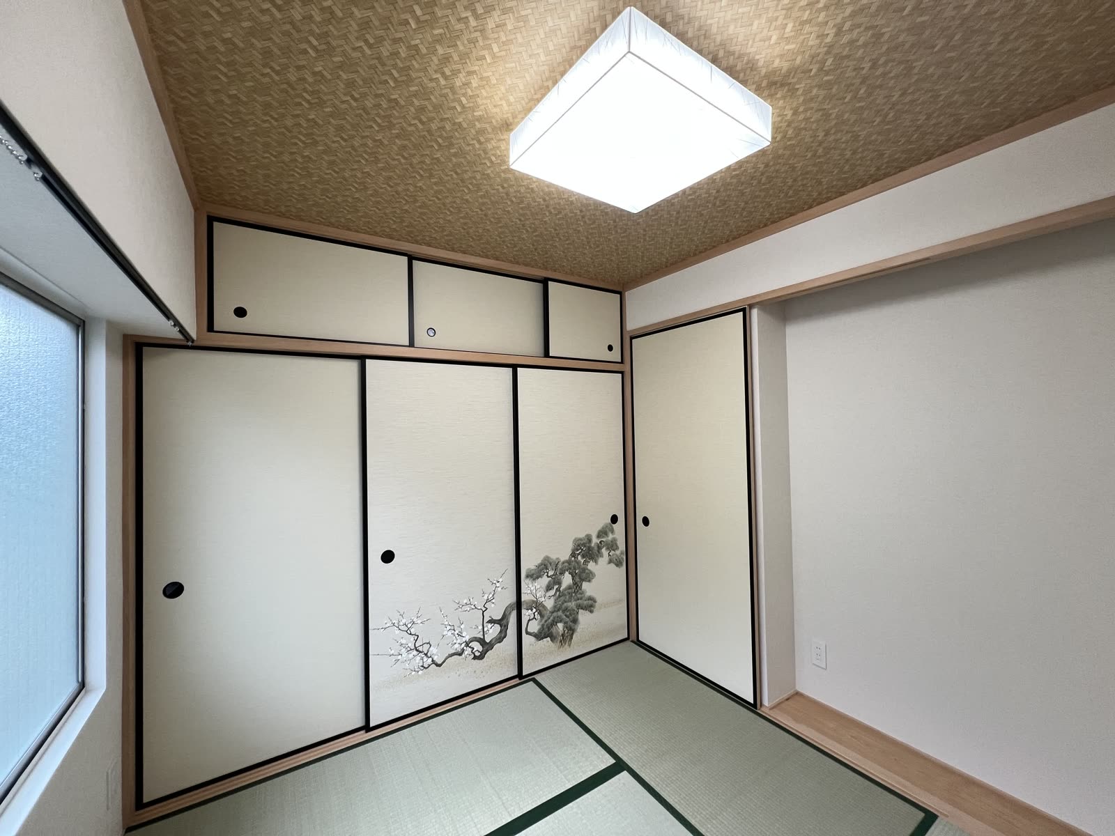 改修後の和室